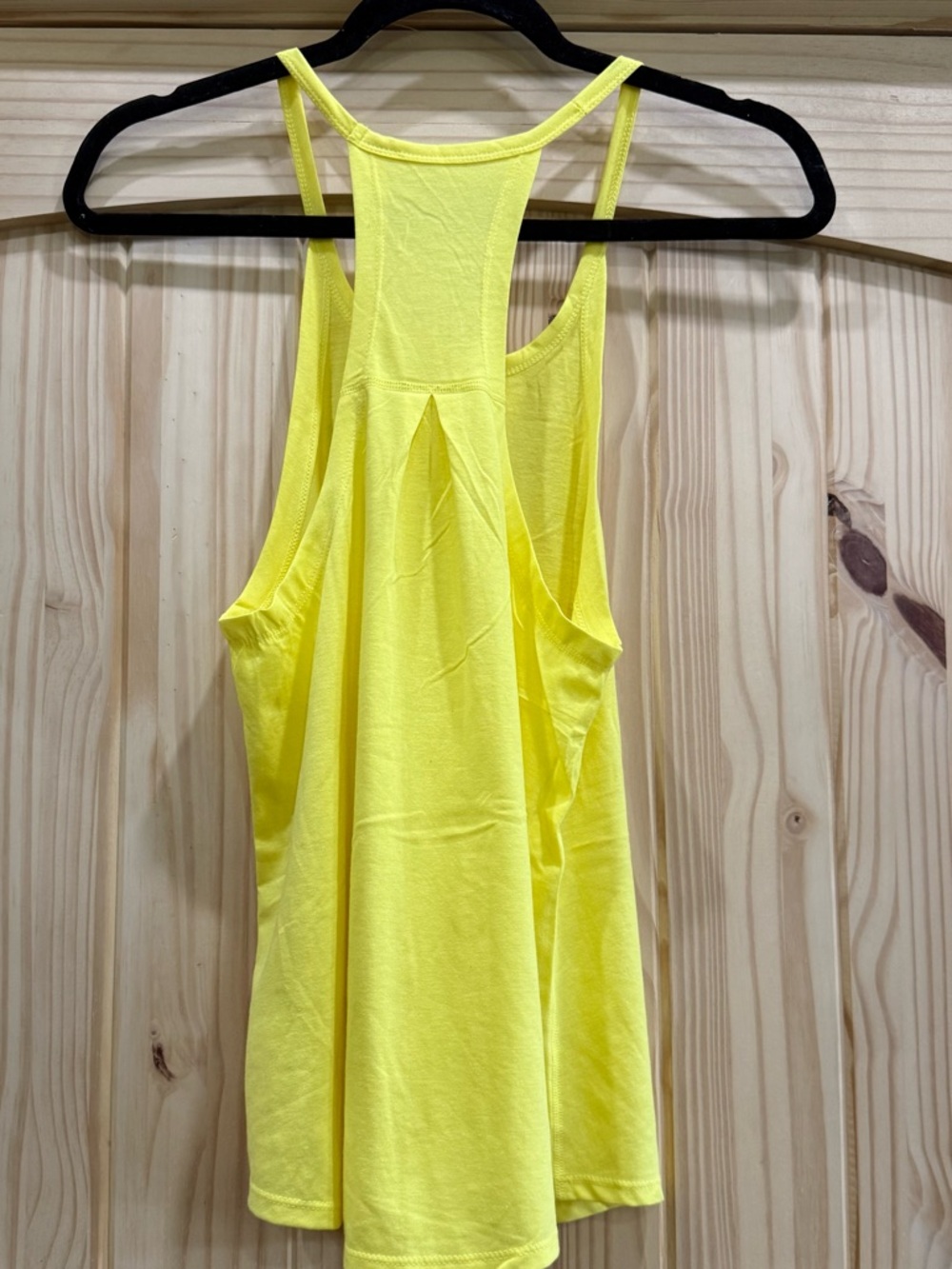 Yellow Racerback Tank Top - Picture 5 of 6